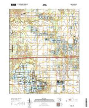 USGS US Topo 7.5-minute map for Lonoke AR 2020