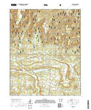 USGS US Topo 7.5-minute map for Ludwig AR 2020