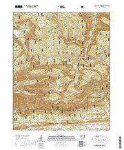 USGS US Topo 7.5-minute map for Magazine Mountain NE AR 2020