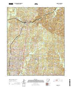 USGS US Topo 7.5-minute map for Magnolia AR 2020