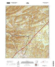 USGS US Topo 7.5-minute map for Malvern North AR 2020