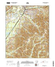 USGS US Topo 7.5-minute map for Malvern South AR 2020