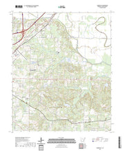 US Topo 7.5-minute map for Mandeville AR