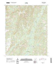 US Topo 7.5-minute map for Manning AR