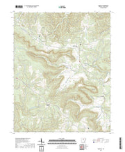 US Topo 7.5-minute map for Marcella AR