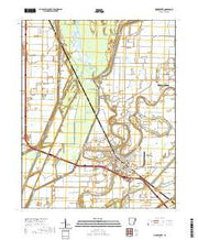 USGS US Topo 7.5-minute map for Marked Tree AR 2020