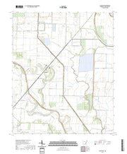 US Topo 7.5-minute map for McArthur AR