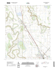 US Topo 7.5-minute map for McGehee North AR