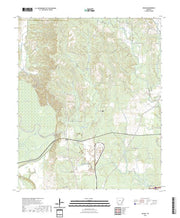 US Topo 7.5-minute map for McNab AR