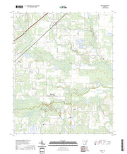 US Topo 7.5-minute map for McRae AR