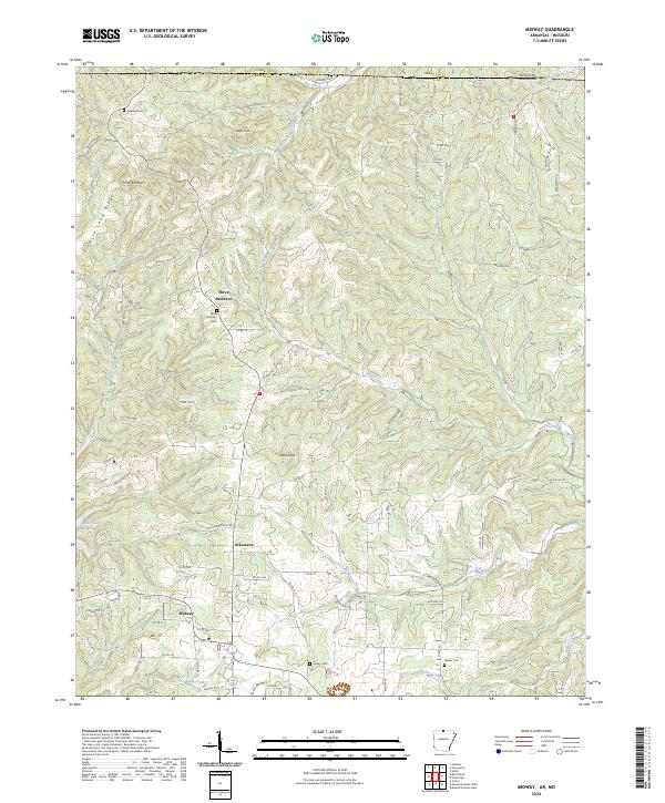 US Topo 7.5-minute map for Midway ARMO