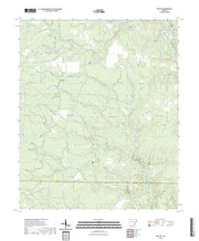 US Topo 7.5-minute map for Mist NW AR