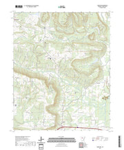 US Topo 7.5-minute map for Moreland AR