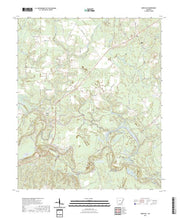 US Topo 7.5-minute map for Moro Bay AR