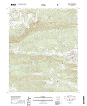 US Topo 7.5-minute map for Mount Ida AR