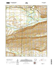 USGS US Topo 7.5-minute map for Mulberry AR 2020