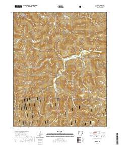 USGS US Topo 7.5-minute map for Murray AR 2020