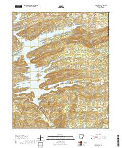 USGS US Topo 7.5-minute map for Narrows Dam AR 2020