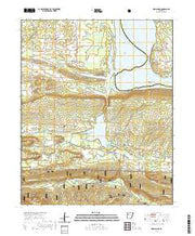 USGS US Topo 7.5-minute map for New Blaine AR 2020