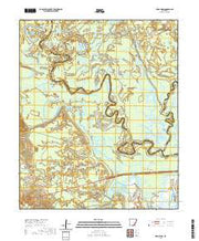 USGS US Topo 7.5-minute map for New Union AR 2020