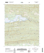 US Topo 7.5-minute map for Nimrod Dam AR