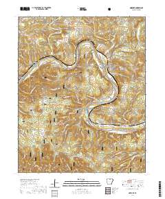 USGS US Topo 7.5-minute map for Norfork AR 2020