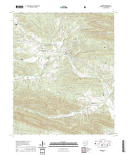 US Topo 7.5-minute map for Norman AR