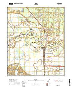 USGS US Topo 7.5-minute map for Ogden ARTX 2020