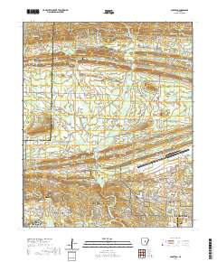 USGS US Topo 7.5-minute map for Olmstead AR 2020