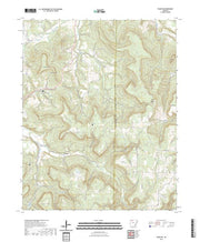 US Topo 7.5-minute map for Osage NE AR