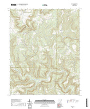 US Topo 7.5-minute map for Oxley AR