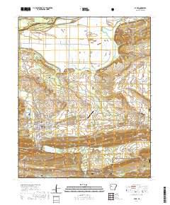 USGS US Topo 7.5-minute map for Paris AR 2020