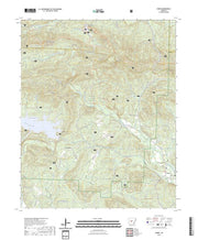 US Topo 7.5-minute map for Paron AR