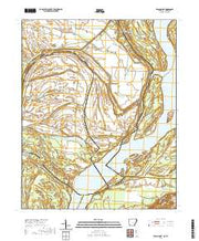 USGS US Topo 7.5-minute map for Pecan Point ARTN 2020