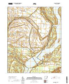 USGS US Topo 7.5-minute map for Pecan Point ARTN 2020