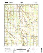 USGS US Topo 7.5-minute map for Pine City AR 2020