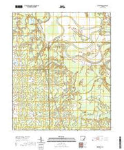 USGS US Topo 7.5-minute map for Pinebergen AR 2020