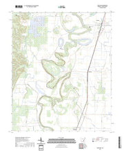 US Topo 7.5-minute map for Portland AR