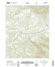 US Topo 7.5-minute map for Potter AR