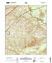 USGS US Topo 7.5-minute map for Prescott East AR 2020