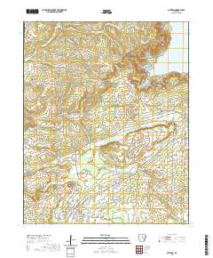 USGS US Topo 7.5-minute map for Quitman AR 2020