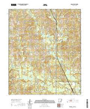 USGS US Topo 7.5-minute map for Ravanna ARTXLA 2020