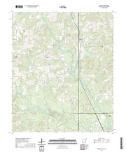 US Topo 7.5-minute map for Ravanna ARTXLA