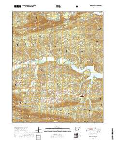 USGS US Topo 7.5-minute map for Reed Mountain AR 2020