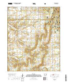 USGS US Topo 7.5-minute map for Rhea AR 2020