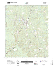 US Topo 7.5-minute map for Rison AR