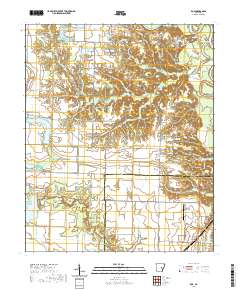 USGS US Topo 7.5-minute map for Roe AR 2020