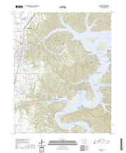 US Topo 7.5-minute map for Rogers AR