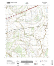 US Topo 7.5-minute map for Round Pond AR