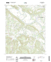 US Topo 7.5-minute map for Salado AR